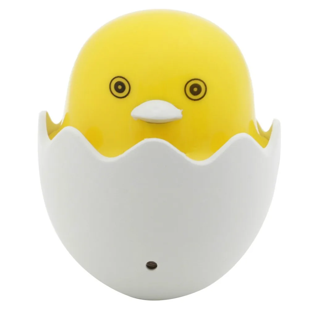 Cute Chick Night Light LED Baby Night Light With Light Sensor Wall Socket AC 110-220V Creative Egg Shell Baby Night Lamp
Cute Chick Night Light LED Baby Night Light With Light Sensor Wall Socket AC 110-220V Creative Egg Shell Baby Night Lamp