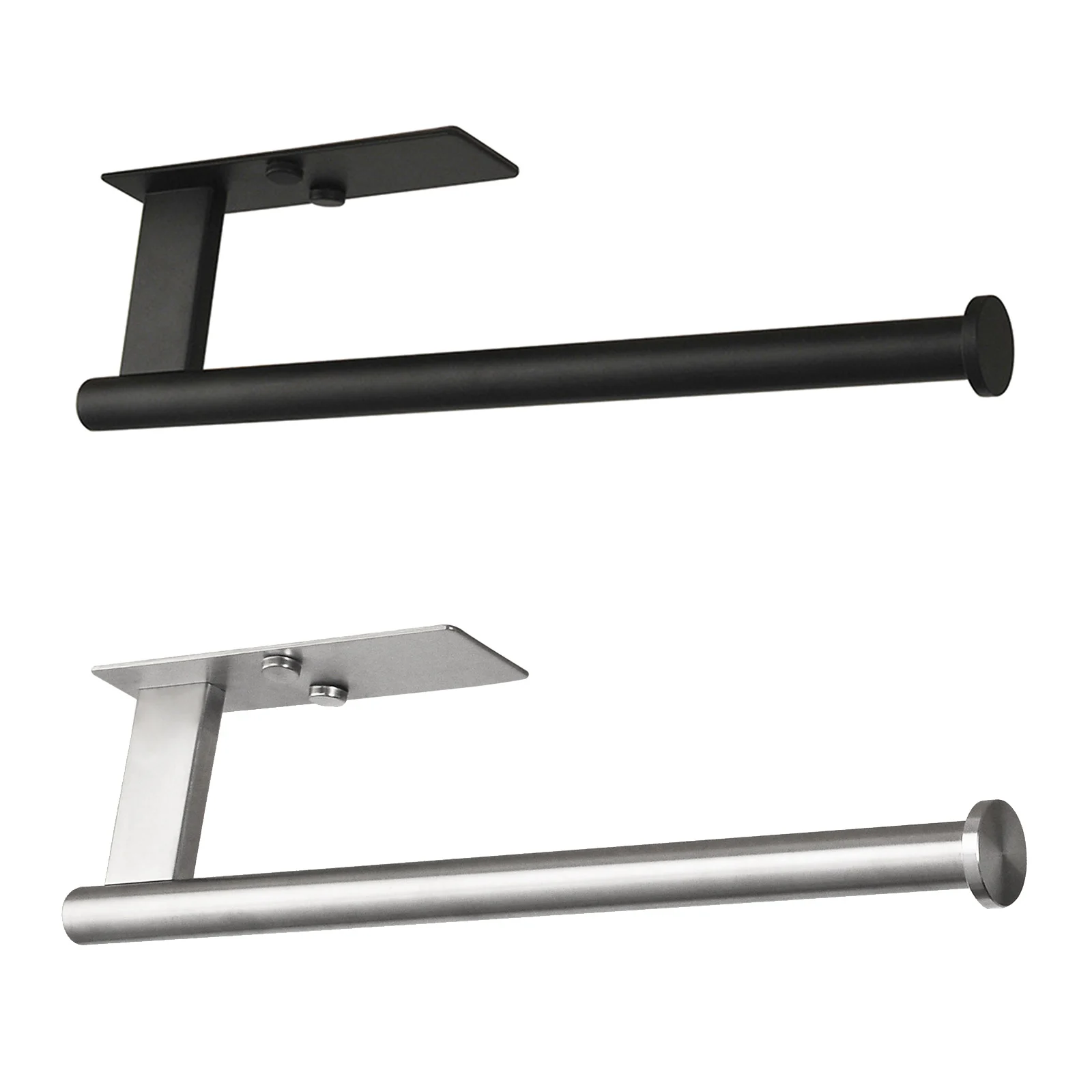 Paper Towel Holder Wall Mount Self Adhesive Under Cabinet Rack Kitchen Plastic Wrap Storage Vertically or Horizontally
Paper Towel Holder Wall Mount Self Adhesive Under Cabinet Rack Kitchen Plastic Wrap Storage Vertically or Horizontally
