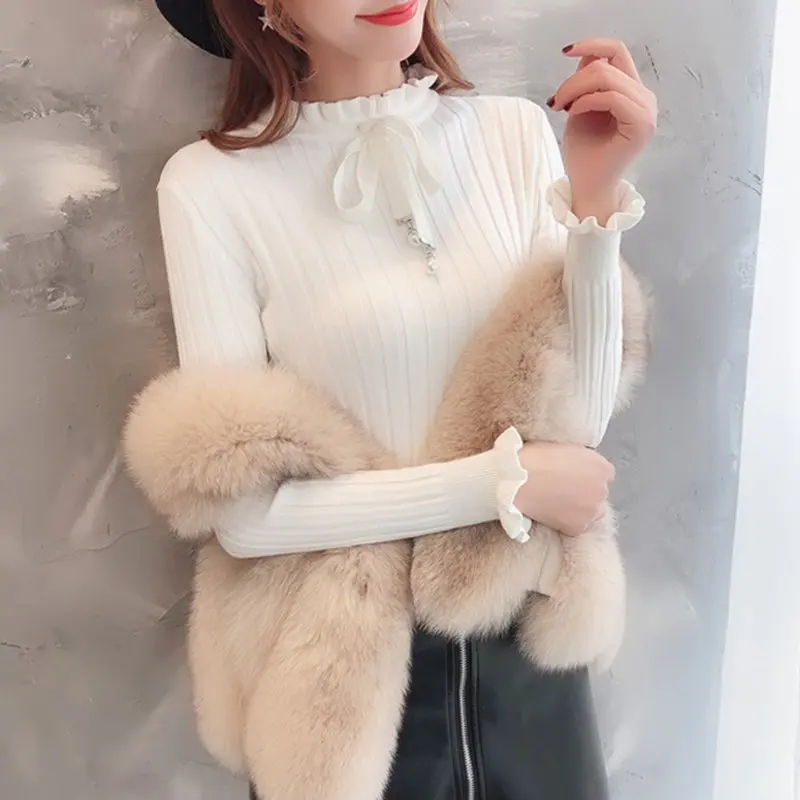 Mujer Autumn Knitted Sweater Women 2021 Winter Long Sleeve Knitwear Sweaters Feminino Elastic Basic Korean Style Pullover
Mujer Autumn Knitted Sweater Women 2021 Winter Long Sleeve Knitwear Sweaters Feminino Elastic Basic Korean Style Pullover