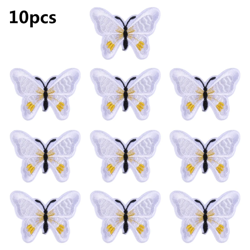 10Pcs Multicolor Butterfly Sewing/Iron On Appliques Embroidery Patches for Arts Crafts DIY Decoration T-Shirt Badge My31 21
10Pcs Multicolor Butterfly Sewing/Iron On Appliques Embroidery Patches for Arts Crafts DIY Decoration T-Shirt Badge My31 21