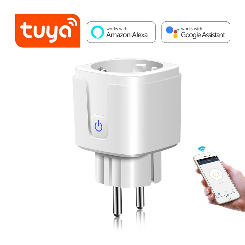 1/4PCS Smart Plug WiFi Socket EU 16A Power Monitor Timing Function Tuya SmartLife APP Control Work With Alexa Google Assistant
1/4PCS Smart Plug WiFi Socket EU 16A Power Monitor Timing Function Tuya SmartLife APP Control Work With Alexa Google Assistant