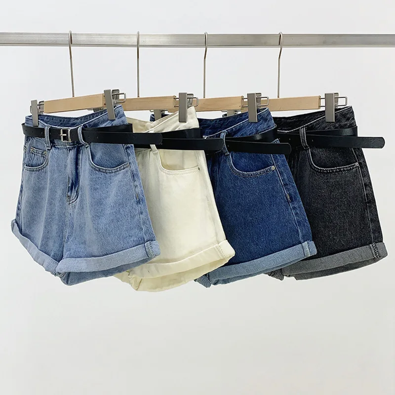 6037 High Waist Jean Shorts Women Casual Summer Oversized Fashion Loose Pockets Cuffs Soft Comfortable Female Office Short Pants
6037 High Waist Jean Shorts Women Casual Summer Oversized Fashion Loose Pockets Cuffs Soft Comfortable Female Office Short Pants