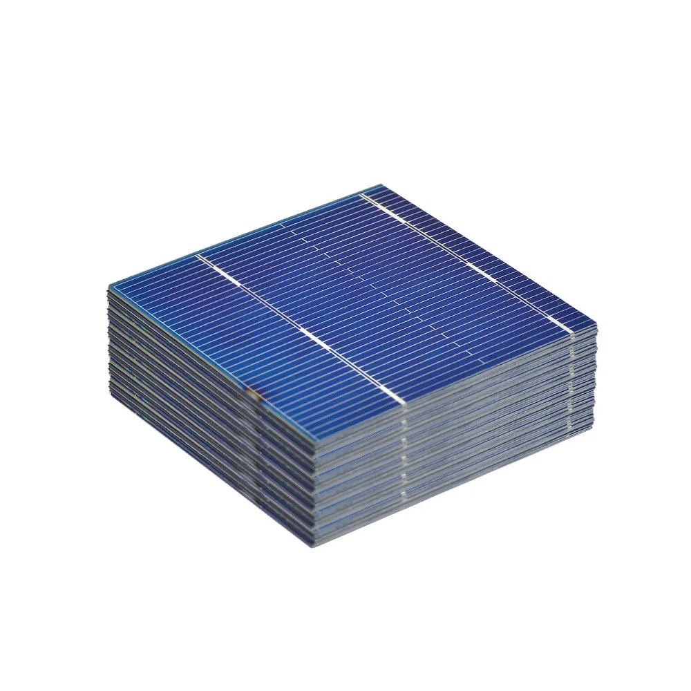 Фото Солнечная панель SUNYIMA 100 шт. Solar Cell 52x52 мм 0 5 В 46 Вт цветной Кристаллический