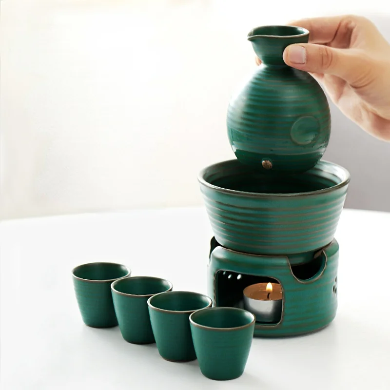 Ceramic Sake Wineware Liquor Warmer Japanese Wineware Set Wine Cup Wine Glass Dispenser Kit Vinho Wine Supplies
Ceramic Sake Wineware Liquor Warmer Japanese Wineware Set Wine Cup Wine Glass Dispenser Kit Vinho Wine Supplies