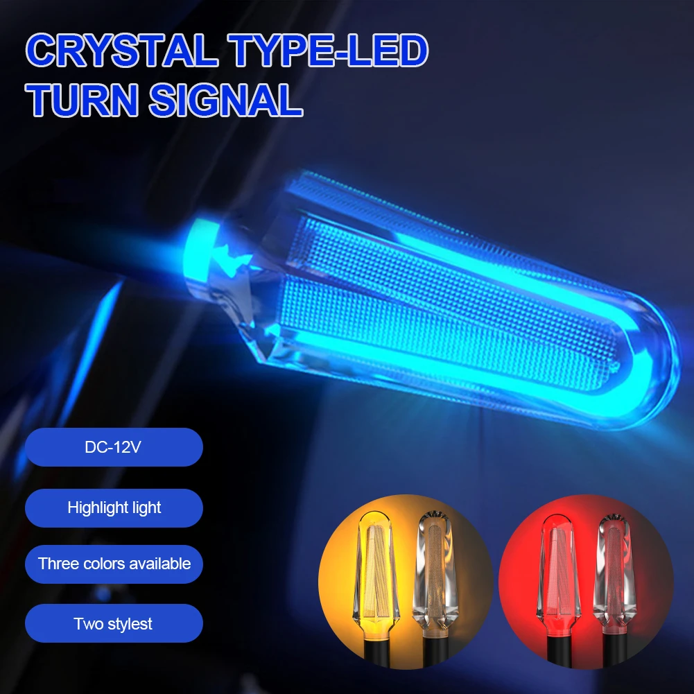 DC-12V Motorcycle Turn Signal Light Clear Lamp Body 1Pair Turning Indicator Super Bright Indicator Light For Motorcycle Scooter
DC-12V Motorcycle Turn Signal Light Clear Lamp Body 1Pair Turning Indicator Super Bright Indicator Light For Motorcycle Scooter