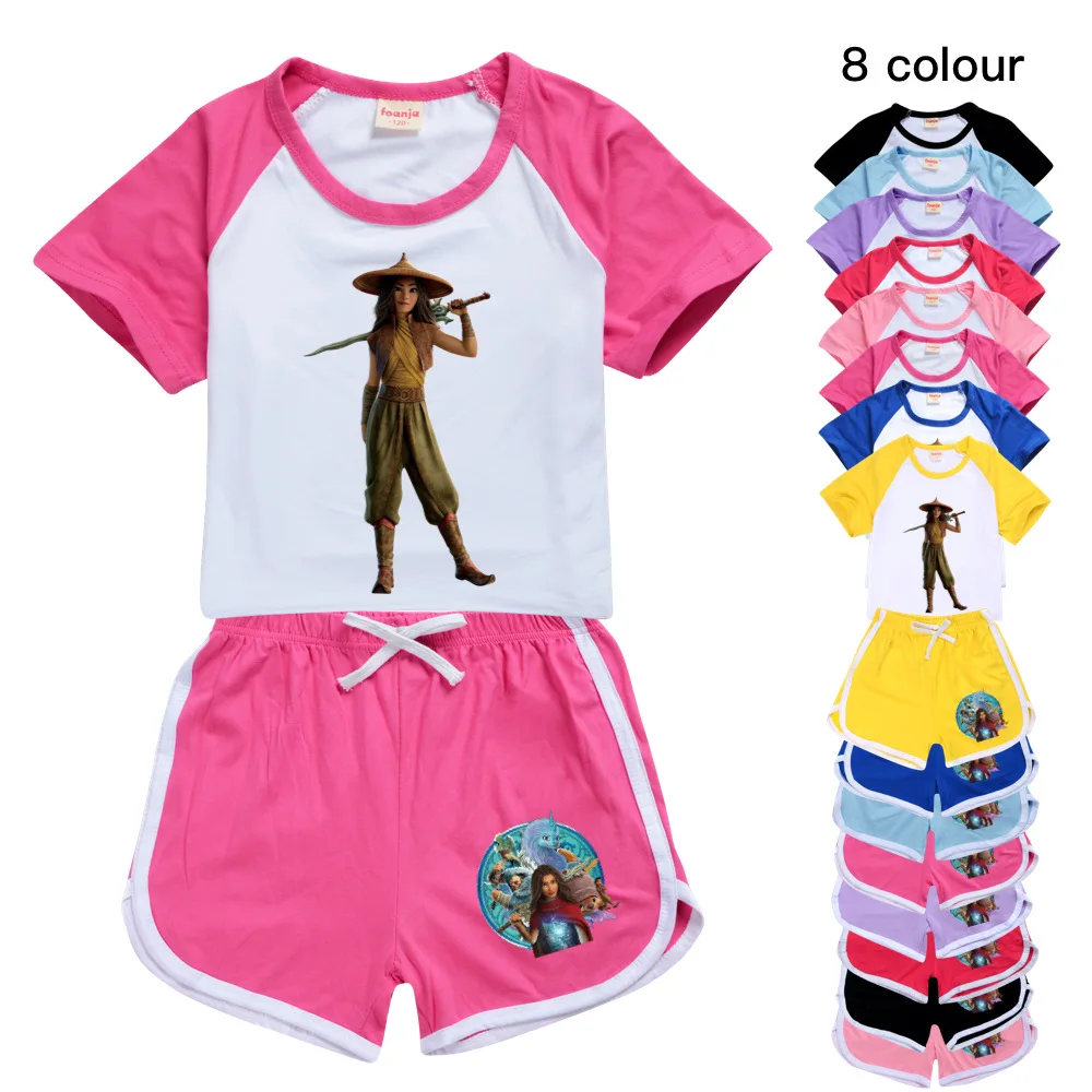 Kids Raya and The Last Dragon Tshirt Shorts Clothes Set for Boys Girls TShirts+shorts Pants 2pcs Sports Tracksuit for Kids
Kids Raya and The Last Dragon Tshirt Shorts Clothes Set for Boys Girls TShirts+shorts Pants 2pcs Sports Tracksuit for Kids