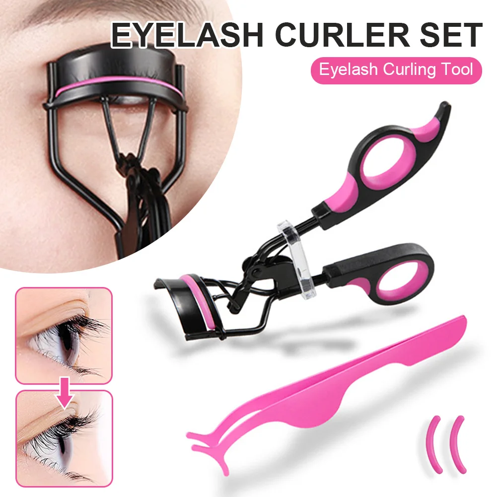 Eyelash Curler Set Eyelash Curling Tool False Eye Lash Applicator Kit Eye Makeup Accessories Tool Fits All Eye Shapes
Eyelash Curler Set Eyelash Curling Tool False Eye Lash Applicator Kit Eye Makeup Accessories Tool Fits All Eye Shapes