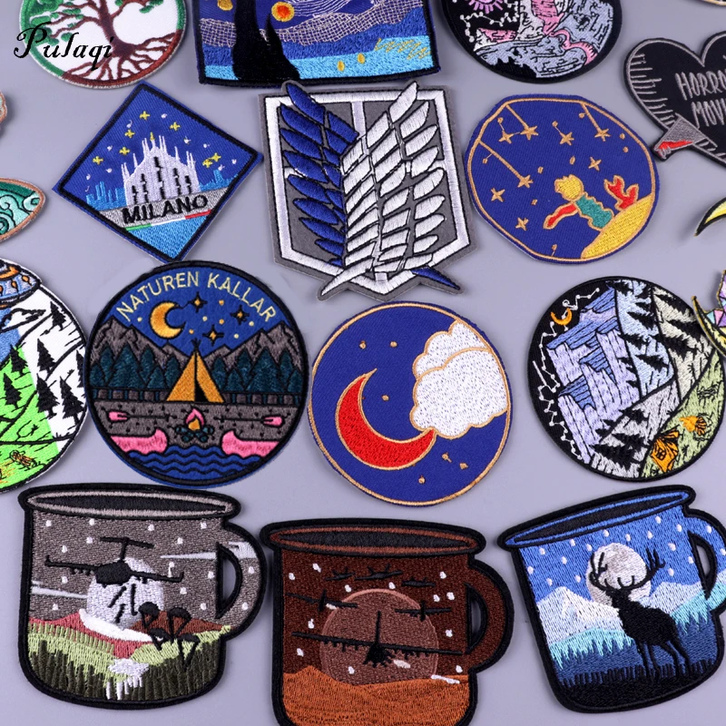 Attack on Giants Badges Clothes Embroidery Patch Applique Sewing Decorative Ironing Patches For T-Shirt Stripes Clothing Sticker
Attack on Giants Badges Clothes Embroidery Patch Applique Sewing Decorative Ironing Patches For T-Shirt Stripes Clothing Sticker
