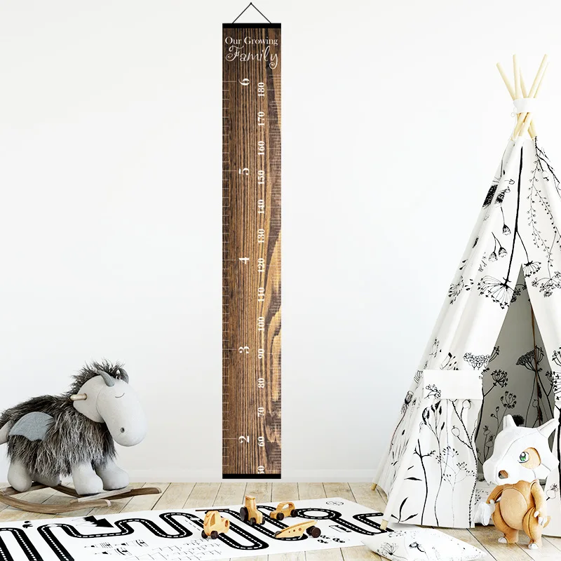 Nordic strange style wooden texture height hanging ruler growth chart measurement for wall decoration of children's room
Nordic strange style wooden texture height hanging ruler growth chart measurement for wall decoration of children's room