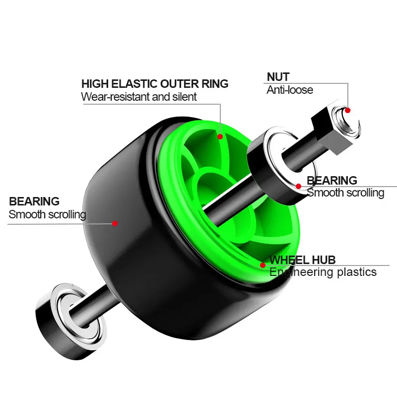 Foldable Abdominal Wheel Abdominal Muscle Wheel Rollers Home Fitness Equipment Men And Women Trainer Abdominal Collector
Foldable Abdominal Wheel Abdominal Muscle Wheel Rollers Home Fitness Equipment Men And Women Trainer Abdominal Collector