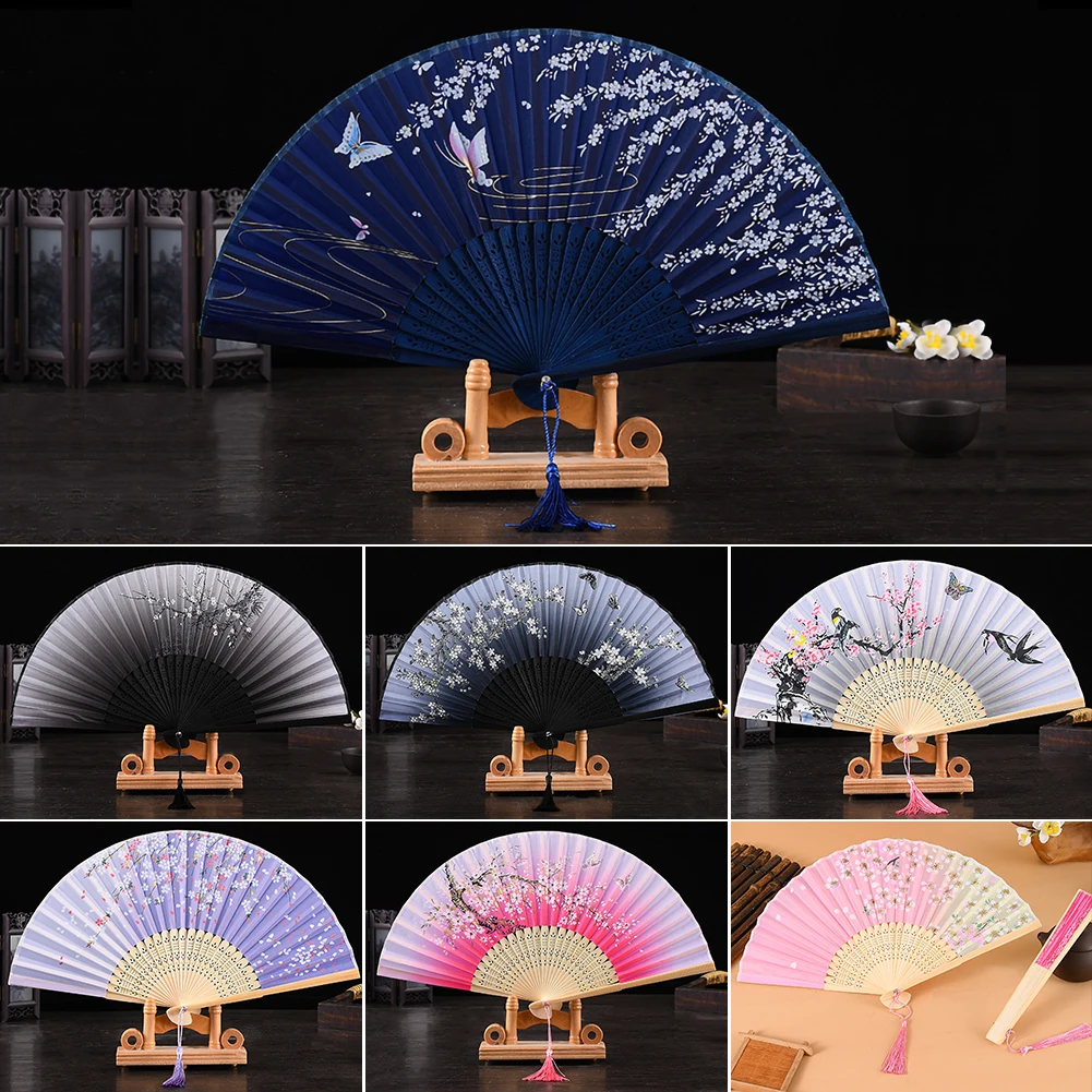 Chinese Style Fan Pattern Folding Dance Wedding Party Lace Silk Folding Hand Held Flower Fan Women Photo Prop Tool Art Craft
Chinese Style Fan Pattern Folding Dance Wedding Party Lace Silk Folding Hand Held Flower Fan Women Photo Prop Tool Art Craft