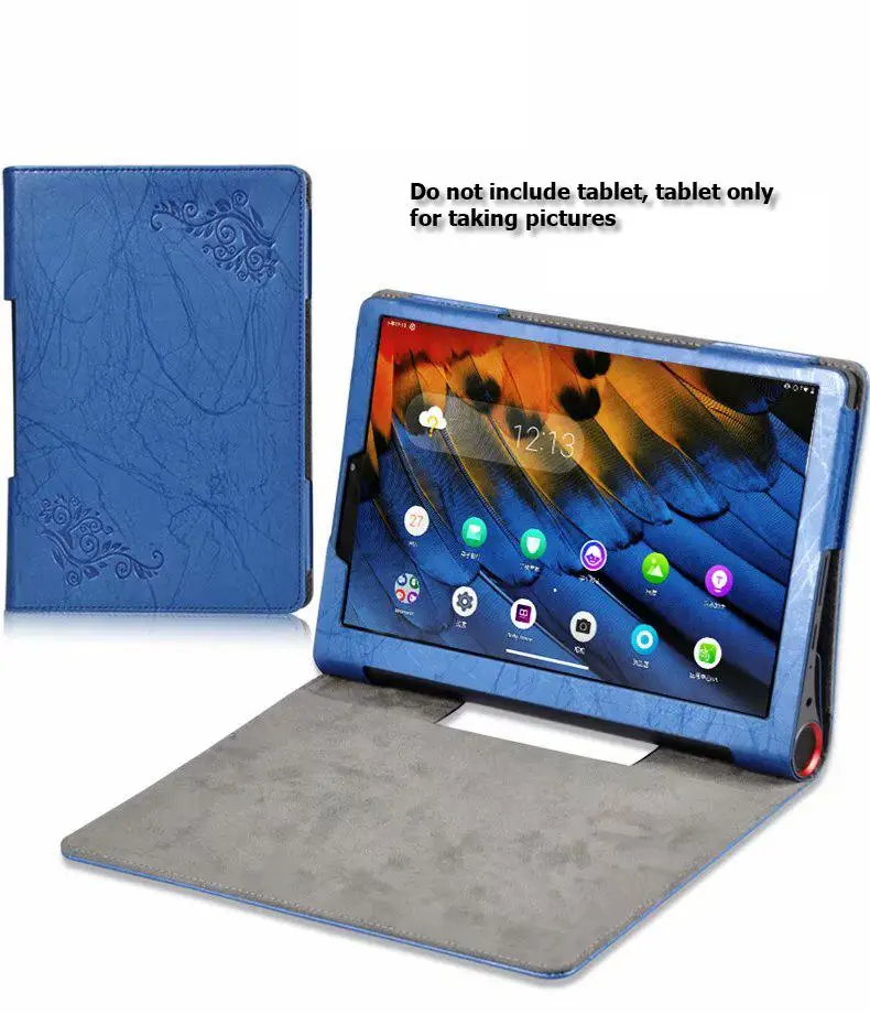 Чехол-книжка из искусственной кожи с цветочным принтом для Lenovo Yoga Smart Tab диагональю 10,1 дюйма для планшета Lenovo Yoga Tab 5
Чехол-книжка из искусственной кожи с цветочным принтом для Lenovo Yoga Smart Tab диагональю 10,1 дюйма для планшета Lenovo Yoga Tab 5