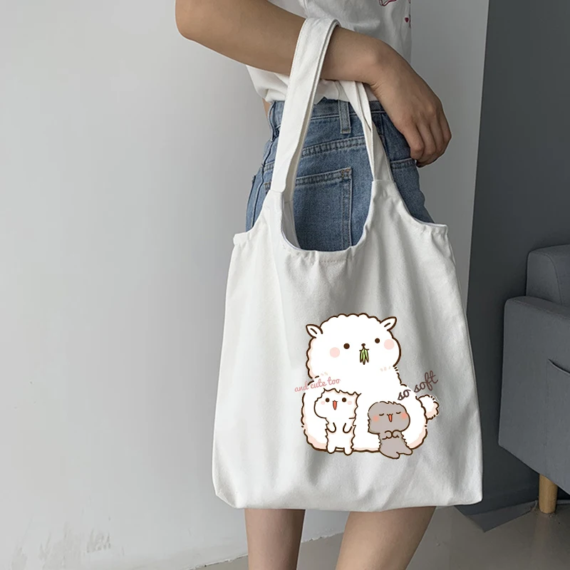 Eco Tote Shopping Canvas Bags Animal Cartoon Women Canvas Shoulder Bag Cotton Cloth Bag Shopper for Ladies Dinosaurs Bear Print
Eco Tote Shopping Canvas Bags Animal Cartoon Women Canvas Shoulder Bag Cotton Cloth Bag Shopper for Ladies Dinosaurs Bear Print