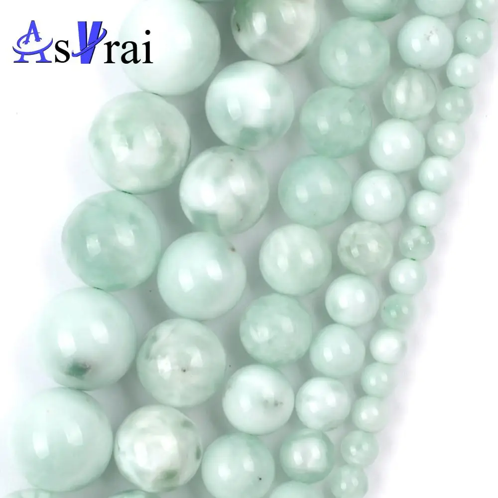 High Quality Genuine Natural Stone Green Angelite Beads For Jewelry Making 4 6 8 10 12mm Round Loose Spacer Beads DIY Bracelet
High Quality Genuine Natural Stone Green Angelite Beads For Jewelry Making 4 6 8 10 12mm Round Loose Spacer Beads DIY Bracelet