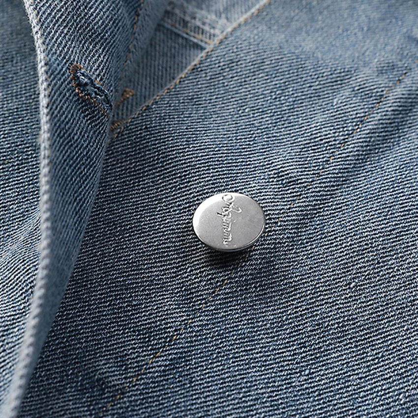 Denim Jackets Women's Light Blue Coat 2020 Autumn Denim Jackets For Women Jeans Single Breasted Denim Coats Feminine Clothing
Denim Jackets Women's Light Blue Coat 2020 Autumn Denim Jackets For Women Jeans Single Breasted Denim Coats Feminine Clothing