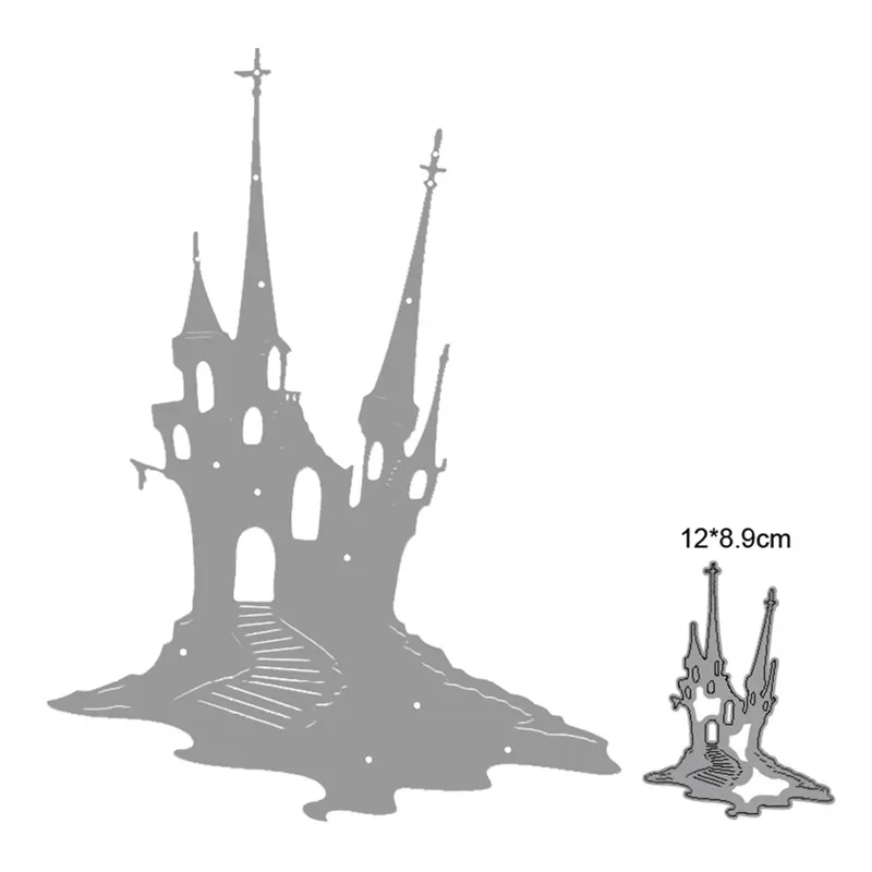 Cutting dies Halloween Castle metal cutting dies cut die mold Scrapbook dies paper craft knife mould blade punch stencils dies
Cutting dies Halloween Castle metal cutting dies cut die mold Scrapbook dies paper craft knife mould blade punch stencils dies