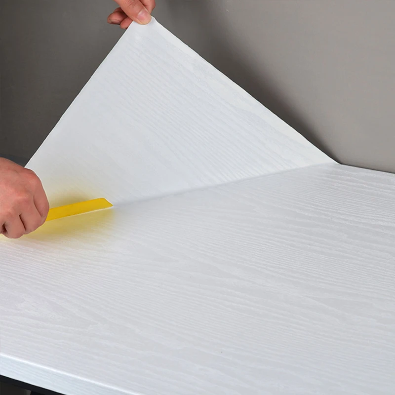 Self-adhesive 3D PVC Wallpaper Thick White Oak Wall Papers Waterproof Furniture Renovation Stickers Wood Grain Stickers
Self-adhesive 3D PVC Wallpaper Thick White Oak Wall Papers Waterproof Furniture Renovation Stickers Wood Grain Stickers