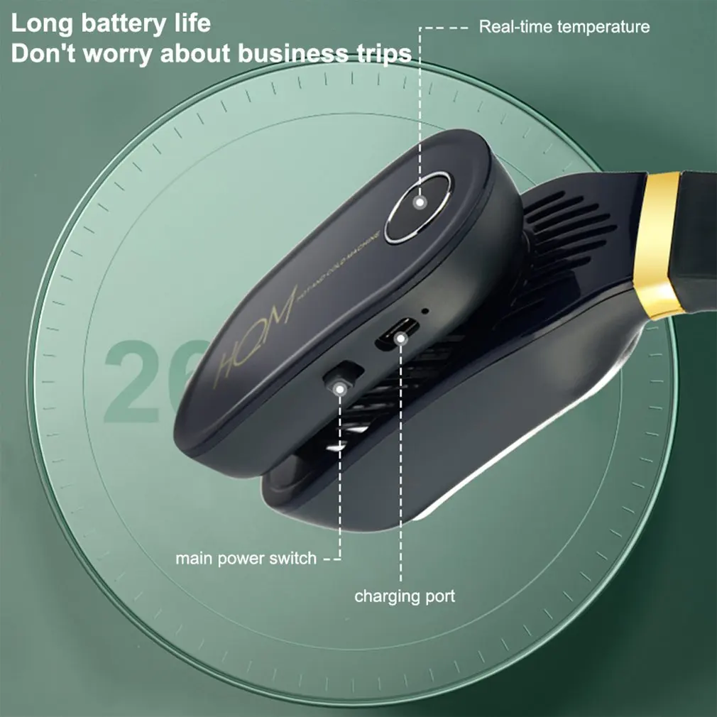 Mini Bladeless Fan Neck Fan USB Rechargeable Fan Mute Sports Fans Leafless Hanging Neck Fans Air Cooler Wearable Neckband Fans
Mini Bladeless Fan Neck Fan USB Rechargeable Fan Mute Sports Fans Leafless Hanging Neck Fans Air Cooler Wearable Neckband Fans