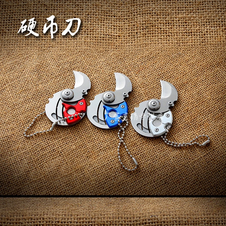 The Metal version hanging buckle, coin knife key chain pendant coin pocket knife EDC is suing multi - function tool cutter
The Metal version hanging buckle, coin knife key chain pendant coin pocket knife EDC is suing multi - function tool cutter