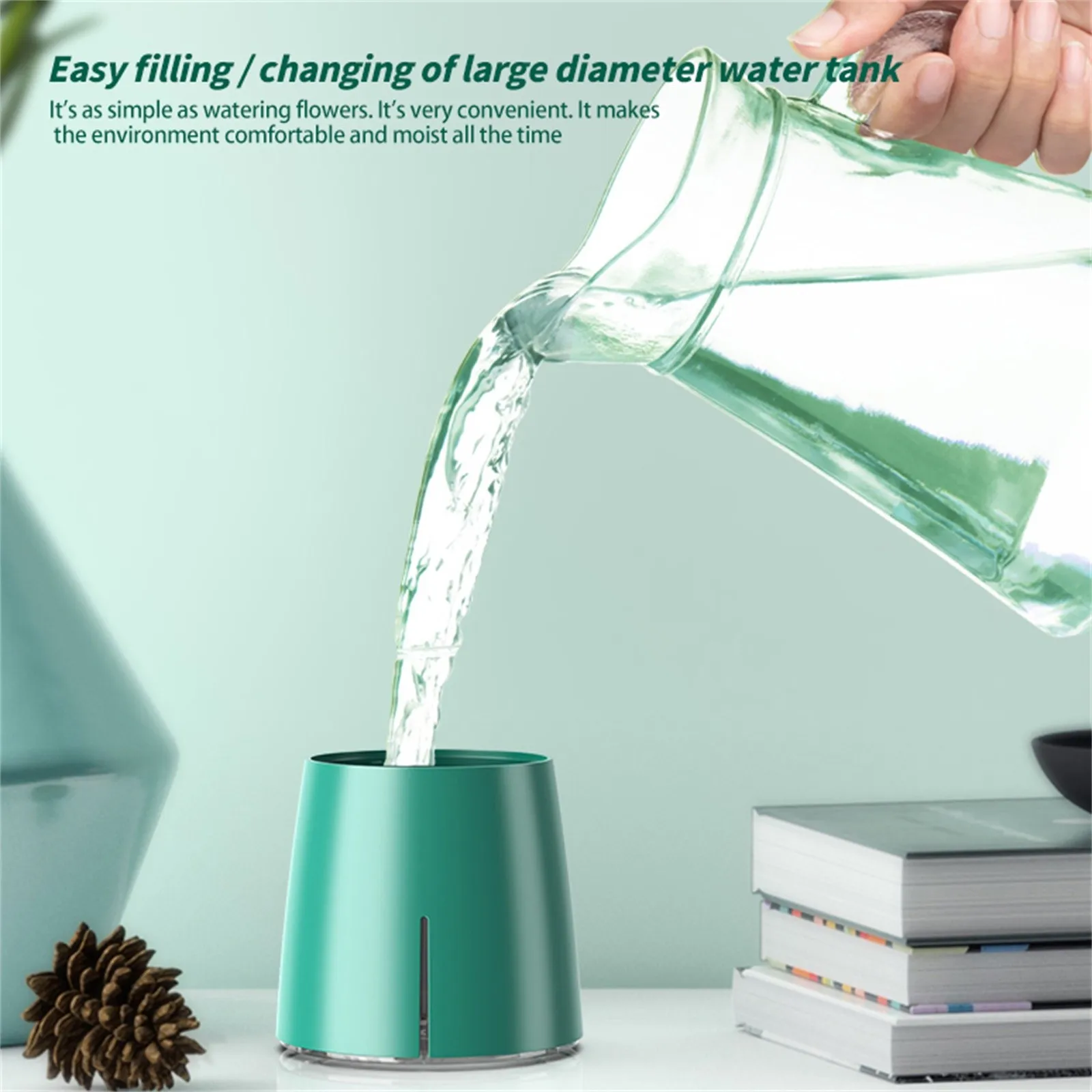 Electric Cool Mist Humidifiers 28db Whisper-quiet Humidifier Electric Aroma Air Diffuser For Bedroom And Car Cooling Mist Maker 
Electric Cool Mist Humidifiers 28db Whisper-quiet Humidifier Electric Aroma Air Diffuser For Bedroom And Car Cooling Mist Maker