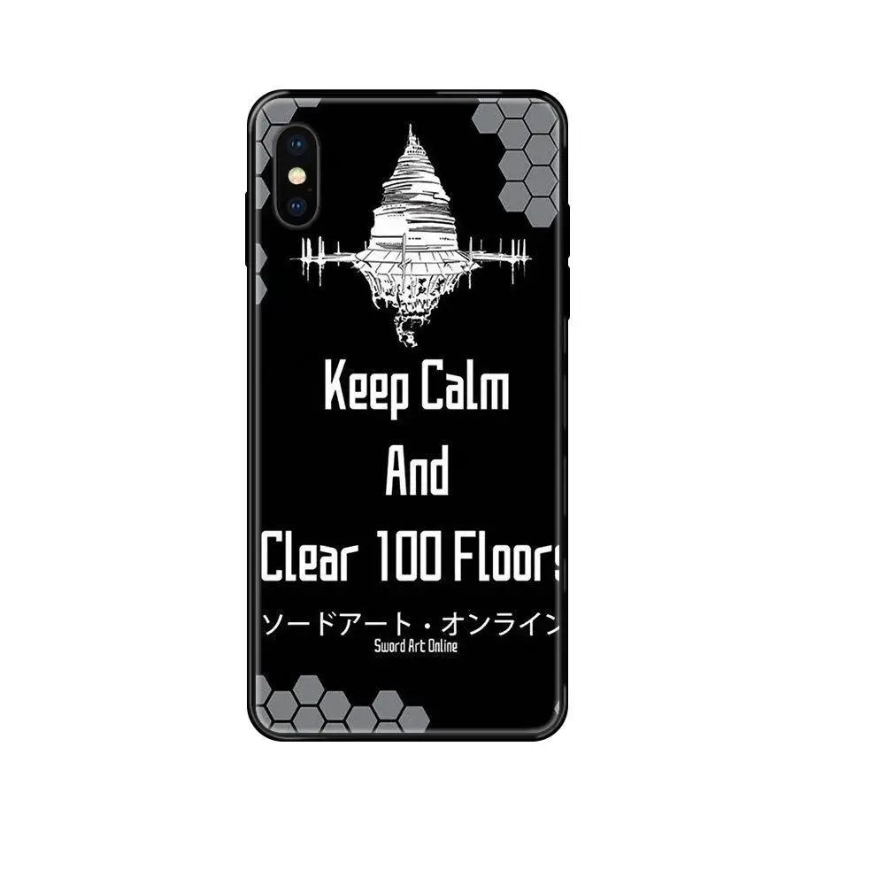 Роскошный сотовый телефон случай для Redmi Примечание 4 5 5A 6 7 8 8T 9 9S Pro Max Sword Art Online Kirito