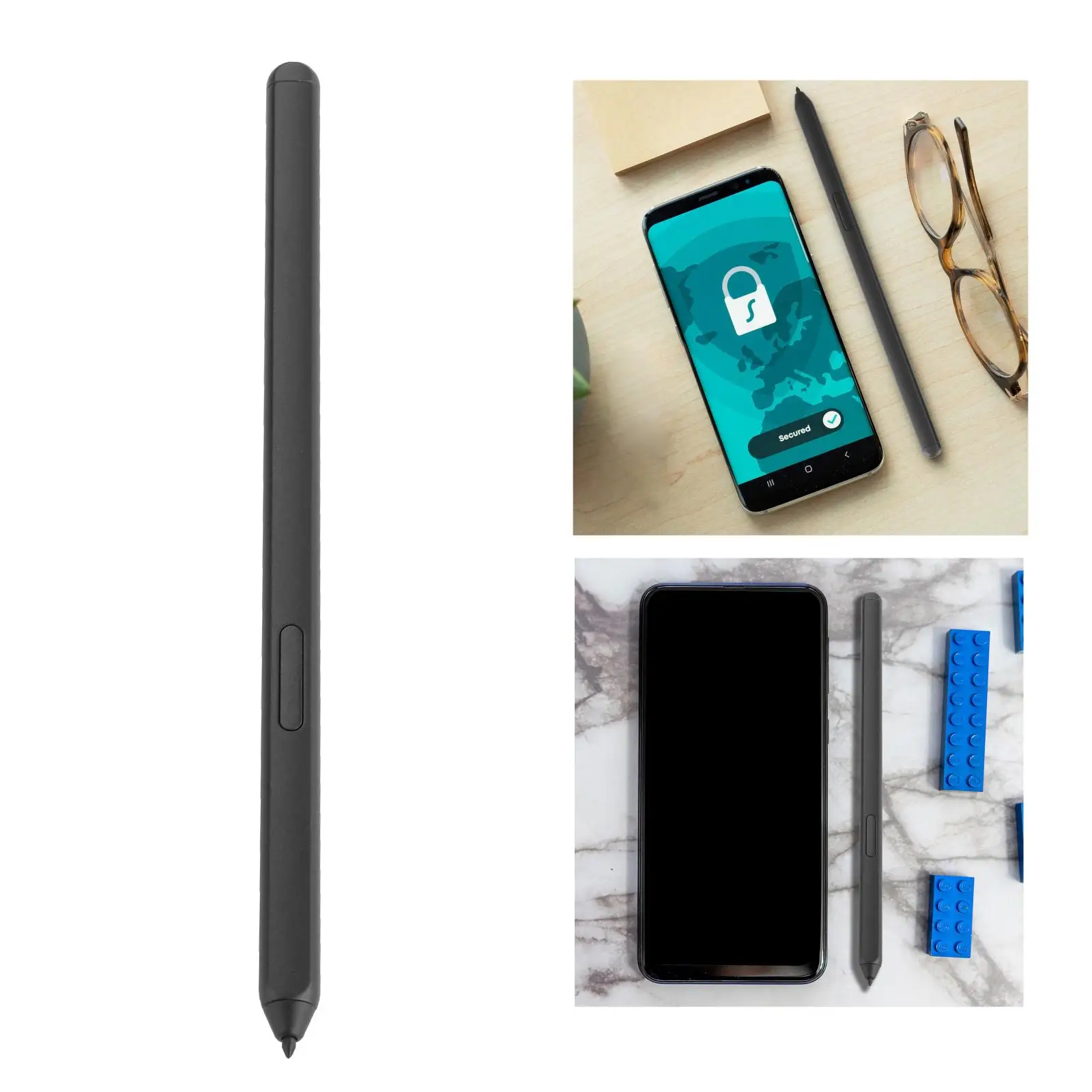 Черный стилус S-pen Подходит для S21, электромагнитная ручка, стилус для экрана, естественный захват для письма
Черный стилус S-pen Подходит для S21, электромагнитная ручка, стилус для экрана, естественный захват для письма