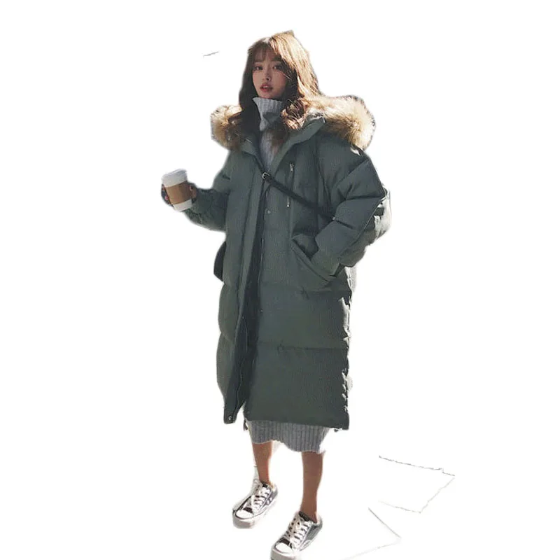 Cotton Jacket Women 2021 New Winter Mid-Length Korean Version Loose Thick Bread Clothing With Hood Zipper Pocket Coat T335
Cotton Jacket Women 2021 New Winter Mid-Length Korean Version Loose Thick Bread Clothing With Hood Zipper Pocket Coat T335