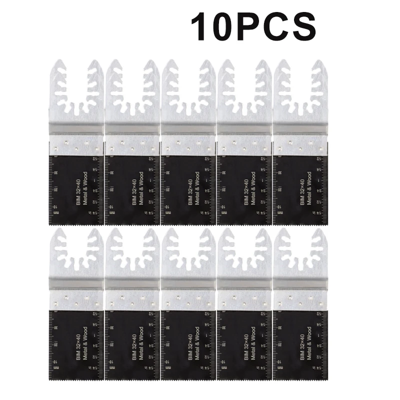 10pcs Bi Metal Oscillating Saw Cutter Tools Set Woodworking Saw Blades Wood Plastic Saw Blades Accessories
10pcs Bi Metal Oscillating Saw Cutter Tools Set Woodworking Saw Blades Wood Plastic Saw Blades Accessories