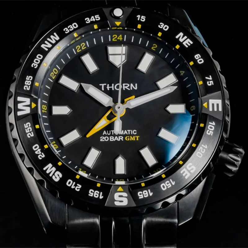 Men's Diver Scuba Watch Stainless Steel Sapphire 200M Waterproof BGW-9 Luminous GMT Automatic Mechanical Wrist Watch for Men
Men's Diver Scuba Watch Stainless Steel Sapphire 200M Waterproof BGW-9 Luminous GMT Automatic Mechanical Wrist Watch for Men