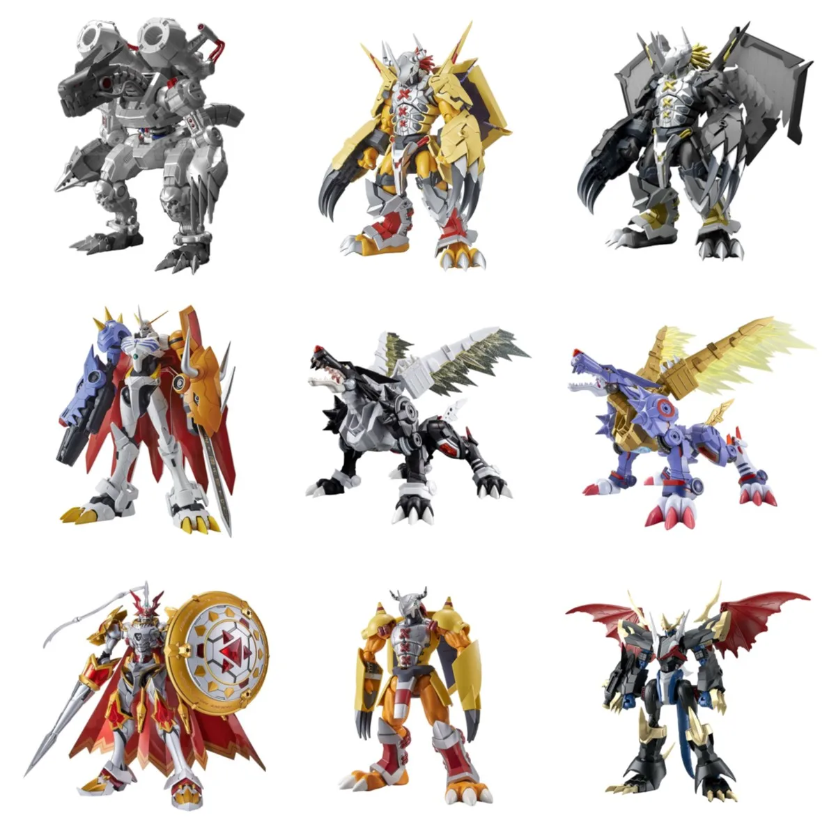 Original Bandai Digimon Adventure Assembly Figure Wargreymon Mugendramon Imperialdramon Pvc Model Toy Anime Figure Toys for Kids
Original Bandai Digimon Adventure Assembly Figure Wargreymon Mugendramon Imperialdramon Pvc Model Toy Anime Figure Toys for Kids