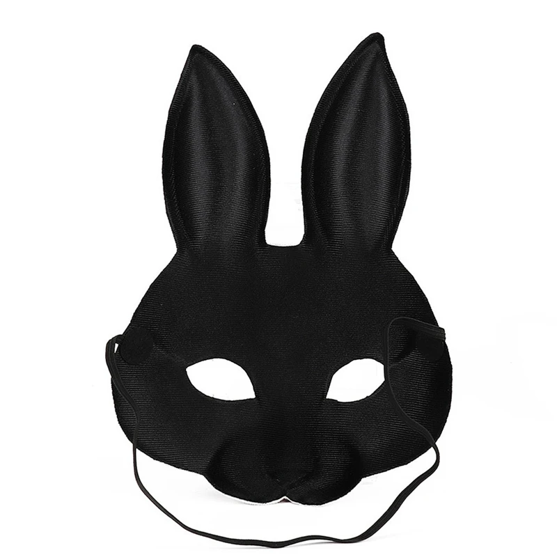 Halloween Rabbit Mask Unisex Half Face Creative Simulated Easter Carnival Masquerade Cosplay Party Accessories EVA Animals Mask
Halloween Rabbit Mask Unisex Half Face Creative Simulated Easter Carnival Masquerade Cosplay Party Accessories EVA Animals Mask