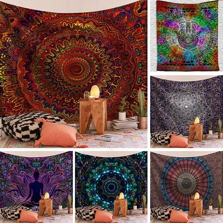 High Volume Datura Mysterious Colorful Witch Printed Tapestry Witchcraft Geometric Psychedelic Wall Hanging Dorm Room Curtain
High Volume Datura Mysterious Colorful Witch Printed Tapestry Witchcraft Geometric Psychedelic Wall Hanging Dorm Room Curtain