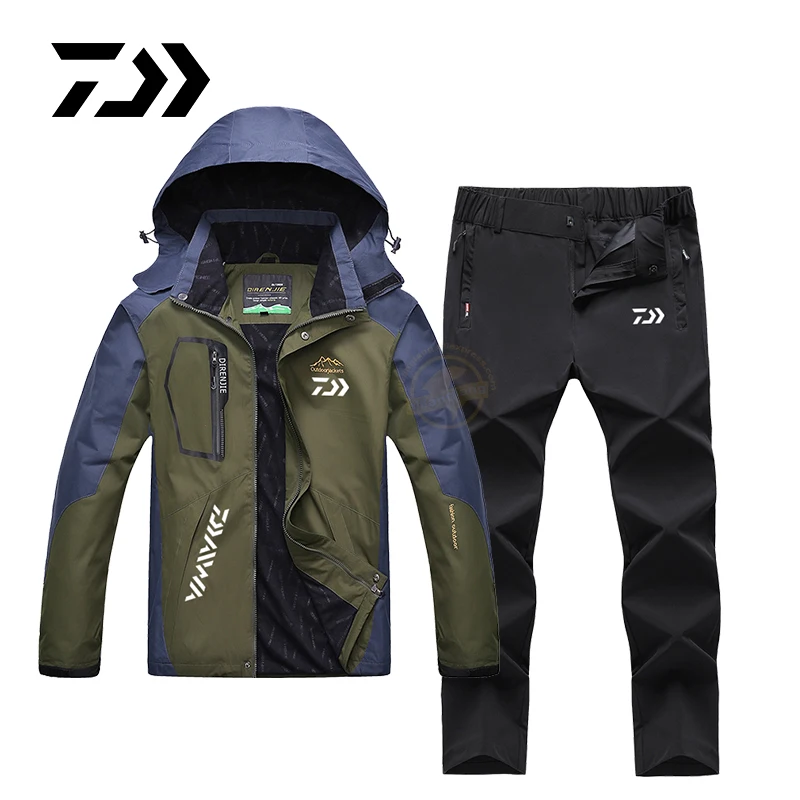 Daiwa autumn winter Men's fishing clothes Fishing Jackets waterproof Breathable Keep Warm Fishing Suits Mountaineering clothing
Daiwa autumn winter Men's fishing clothes Fishing Jackets waterproof Breathable Keep Warm Fishing Suits Mountaineering clothing