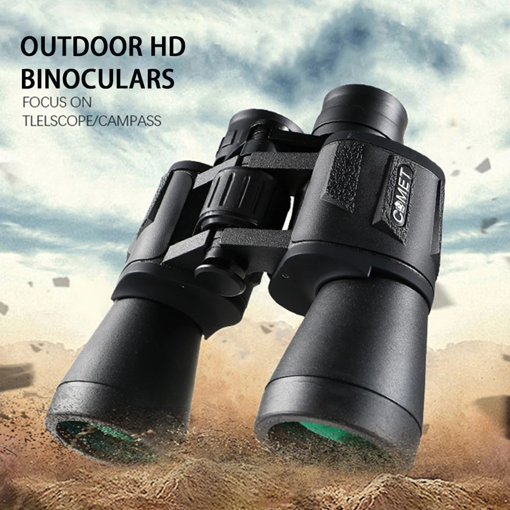 20X50 Professional HD Binoculars Telescope High Magnification BAK4 Prism Low Light Vision Micro Telescope for Outdoor Camping
20X50 Professional HD Binoculars Telescope High Magnification BAK4 Prism Low Light Vision Micro Telescope for Outdoor Camping