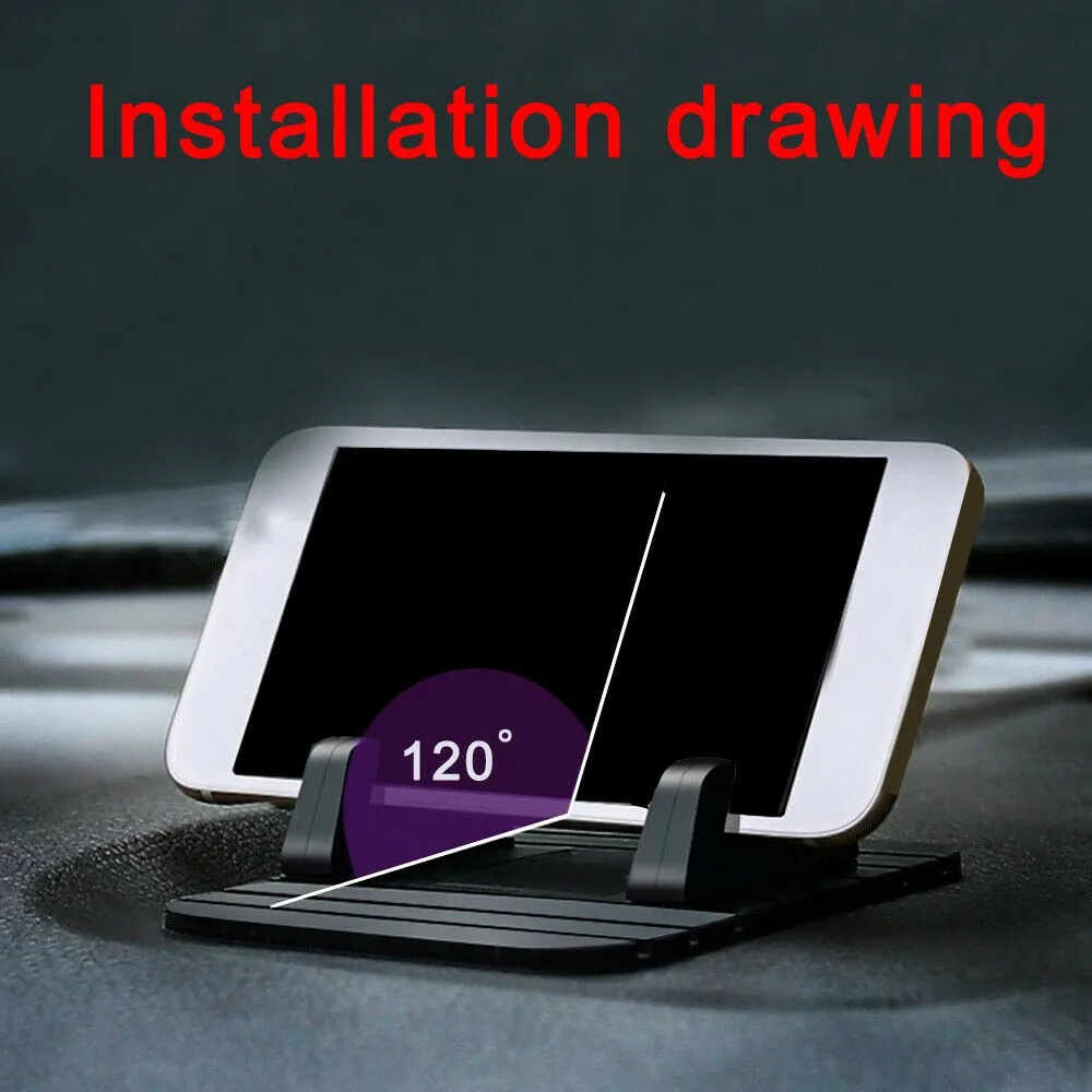 Universal Black Car Dashboard Non-slip Rubber Mat Phone Holder Vent Phone Mount Auto Object Placement Accessories
Universal Black Car Dashboard Non-slip Rubber Mat Phone Holder Vent Phone Mount Auto Object Placement Accessories