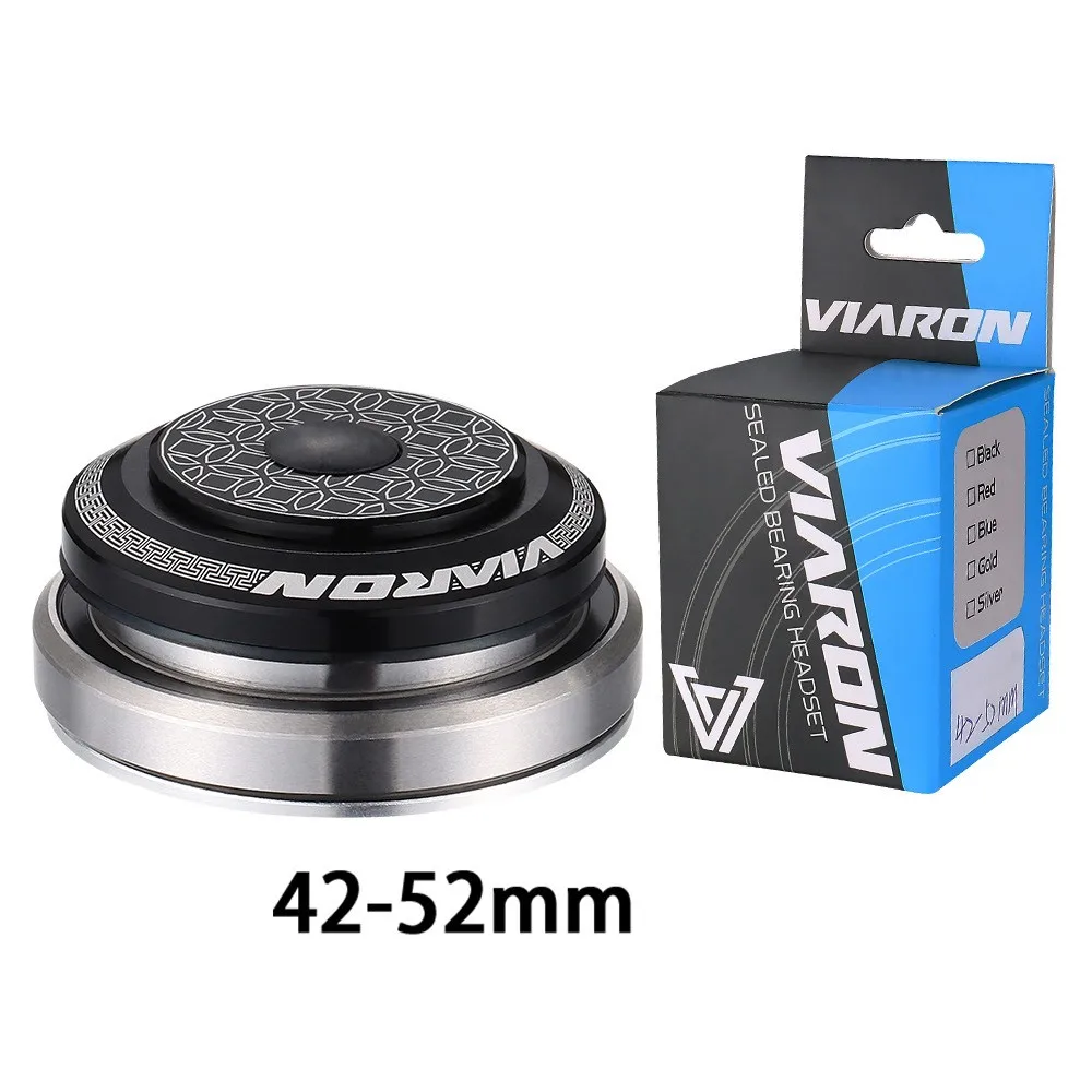 CNC Bicycle Headset 42-52MM Straight Tube Frame To Tapered Tube Fork Adapter Double Bearing Structure Cycling Bike Headset
CNC Bicycle Headset 42-52MM Straight Tube Frame To Tapered Tube Fork Adapter Double Bearing Structure Cycling Bike Headset