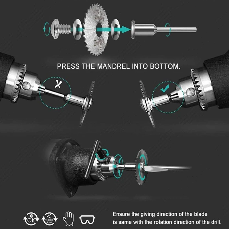 HOT-26Pcs Cutting Wheel Set for Rotary HSS Circular Saw Blades Diamond Cutting Wheels Resin Cutting Discs with 6 Mandrels
HOT-26Pcs Cutting Wheel Set for Rotary HSS Circular Saw Blades Diamond Cutting Wheels Resin Cutting Discs with 6 Mandrels