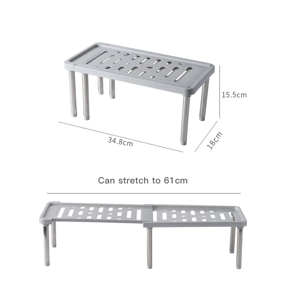Kitchen Cabinet Counter Shelf Organizer Racks Expandable Stackable Fit For Kitchen Bathroom Under Sink Pantry Desktop Storage
Kitchen Cabinet Counter Shelf Organizer Racks Expandable Stackable Fit For Kitchen Bathroom Under Sink Pantry Desktop Storage