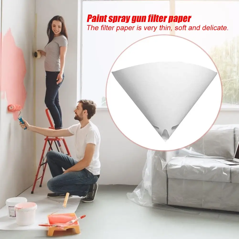 100 Micron Fine Paint Sieve Filter Nylon Mesh Net Funnel Paper Native Wood Pulp Environmental Protection Paint Strainers
100 Micron Fine Paint Sieve Filter Nylon Mesh Net Funnel Paper Native Wood Pulp Environmental Protection Paint Strainers