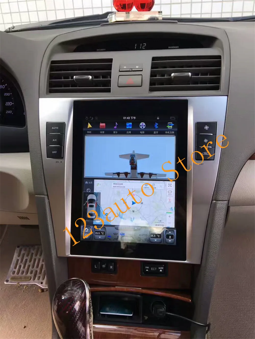 Вертикальный автомобильный DVD-проигрыватель 10 4 дюйма в стиле Tesla Android 9 0 GPS