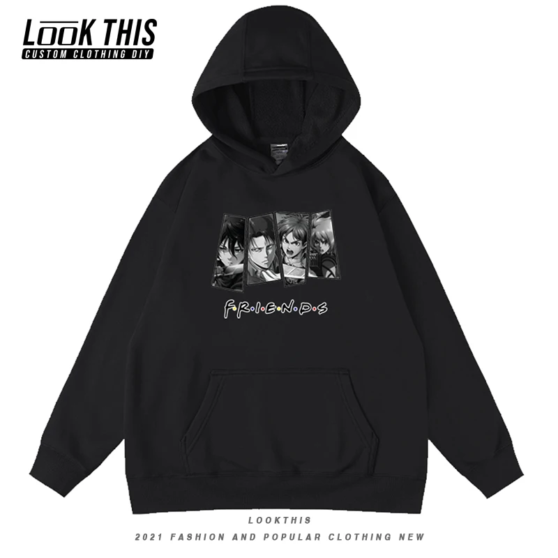 Anime Attack on Titan Men's Sweatshirts Oversized Hoodie Unisex Boys Hoodies Streetwear Hoody Long Sleeve Pullover Hooded Tops
Anime Attack on Titan Men's Sweatshirts Oversized Hoodie Unisex Boys Hoodies Streetwear Hoody Long Sleeve Pullover Hooded Tops