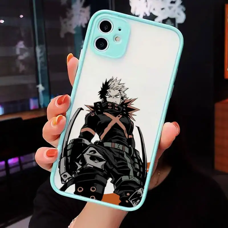 Anime My Hero Academia Phone Case Matte Transparent For iPhone 12 Mini 11 Pro XR XS Max 7 8 Plus
Anime My Hero Academia Phone Case Matte Transparent For iPhone 12 Mini 11 Pro XR XS Max 7 8 Plus