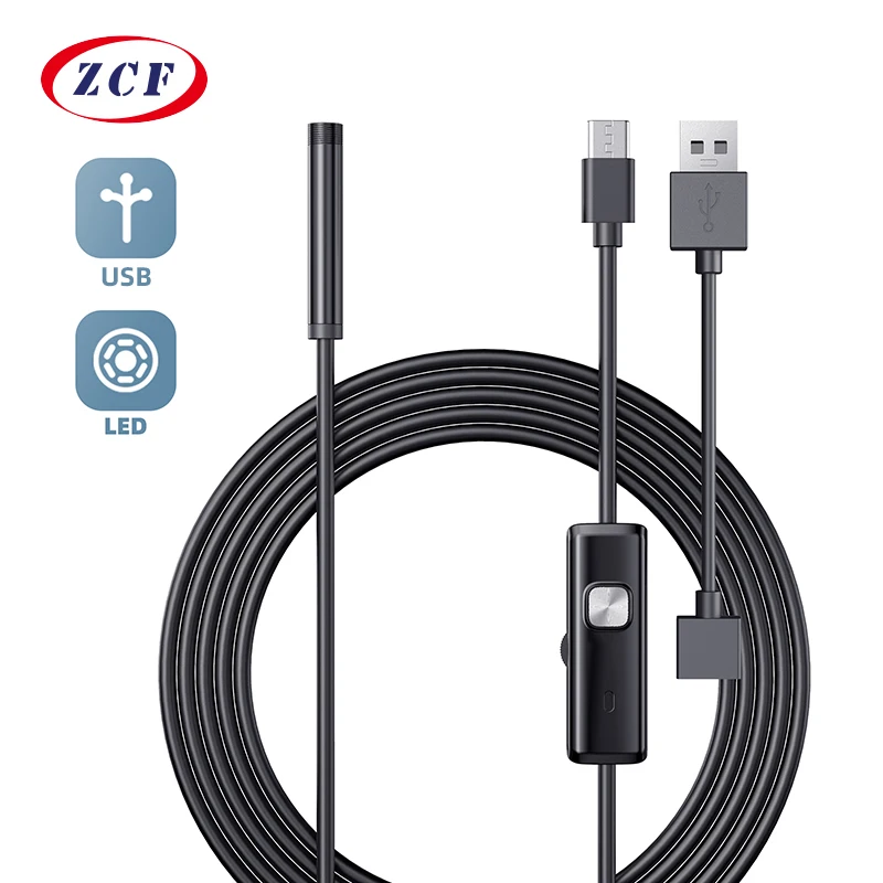 Камера Эндоскоп AN97 с объективом 7 мм/5 5 мм USB Android IP67|usb android endoscope|android endoscopeandroid endoscope