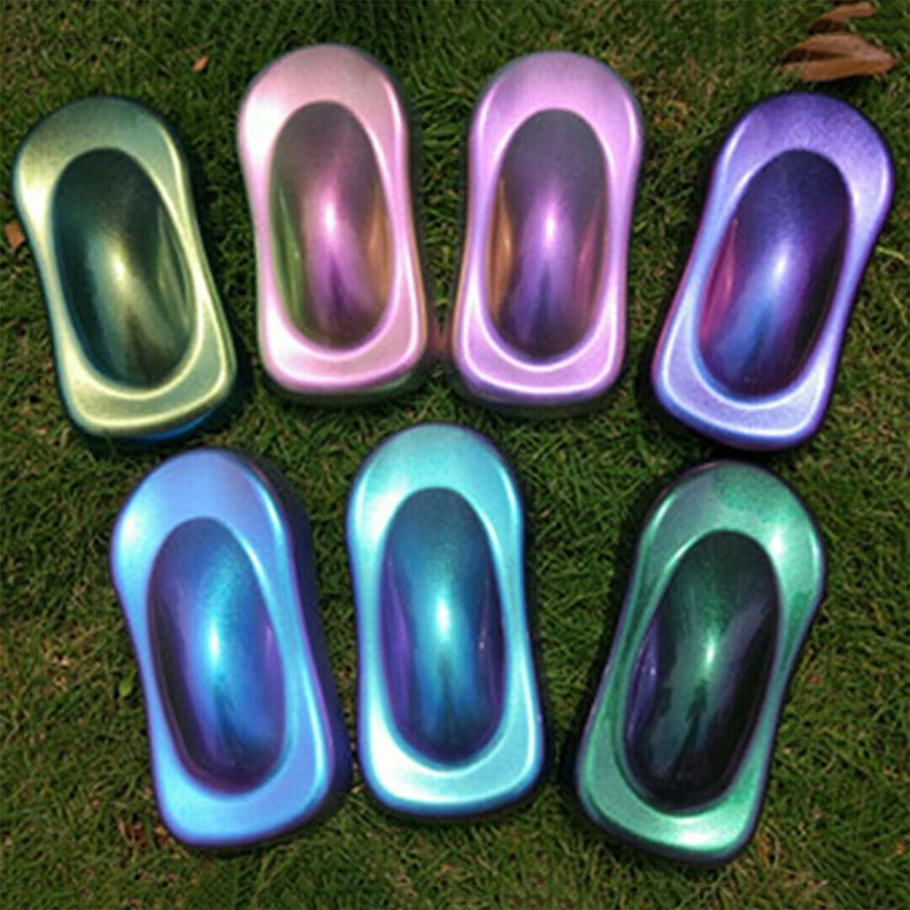 10g Car Chameleon Pigments Paint Powder Coating Auto Accessories Decoration Crystal Mud DIY Pearlescent Powder Art Decorations
10g Car Chameleon Pigments Paint Powder Coating Auto Accessories Decoration Crystal Mud DIY Pearlescent Powder Art Decorations