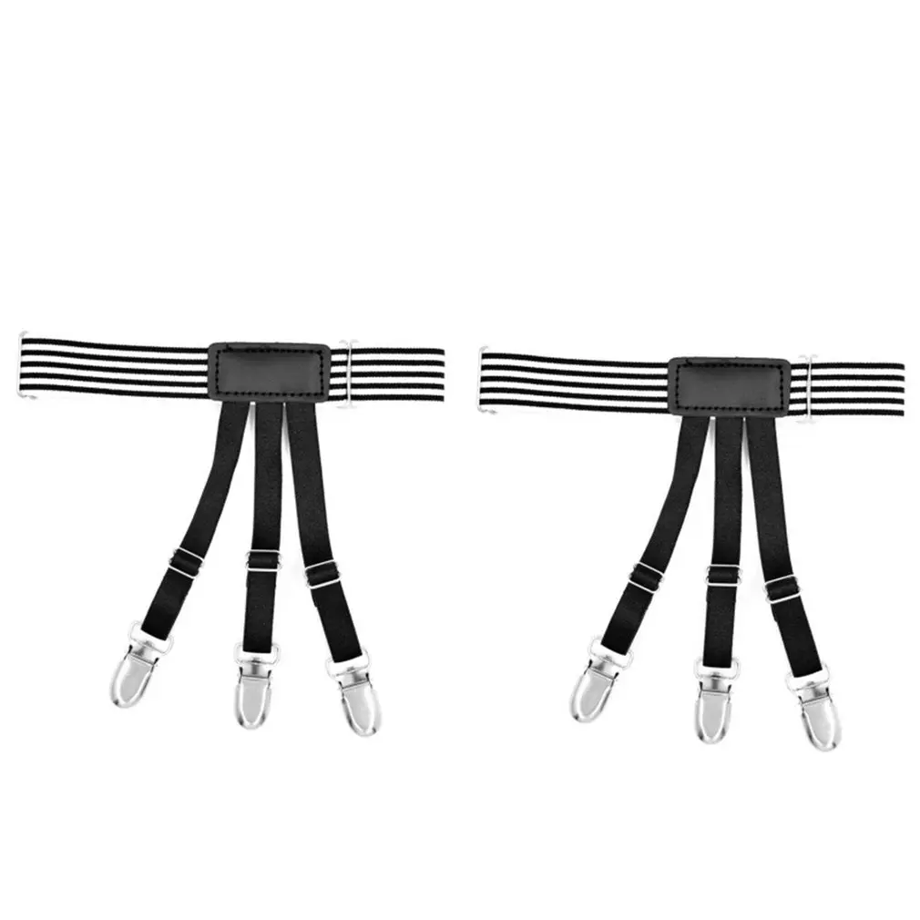 1 pc Men's Shirt Crease-resist Anti-skid Clip Gentleman Legs Thigh Elastic Adjustable Suspender Holder Stays Garters Wholesale
1 pc Men's Shirt Crease-resist Anti-skid Clip Gentleman Legs Thigh Elastic Adjustable Suspender Holder Stays Garters Wholesale