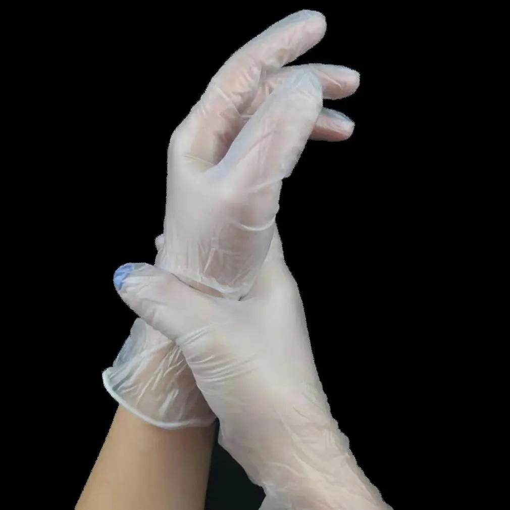 100 pcs food grade disposable gloves anti-static PVC gloves for food cleaning cooking restaurant kitchen accessories
100 pcs food grade disposable gloves anti-static PVC gloves for food cleaning cooking restaurant kitchen accessories