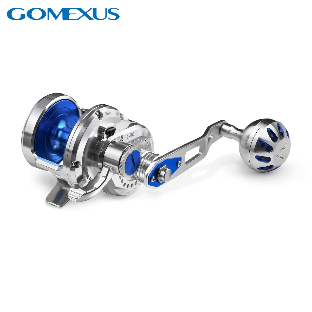 Gomexus медленно джиггинг катушка соленой воды рыбалка высокая скорость 7 1: 1 узкая