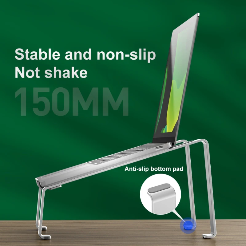 Ergonomic Desk Braecket Detachable Laptop Riser Cooling Base Notebook Holder Stand Aluminum Laptop Stand
Ergonomic Desk Braecket Detachable Laptop Riser Cooling Base Notebook Holder Stand Aluminum Laptop Stand