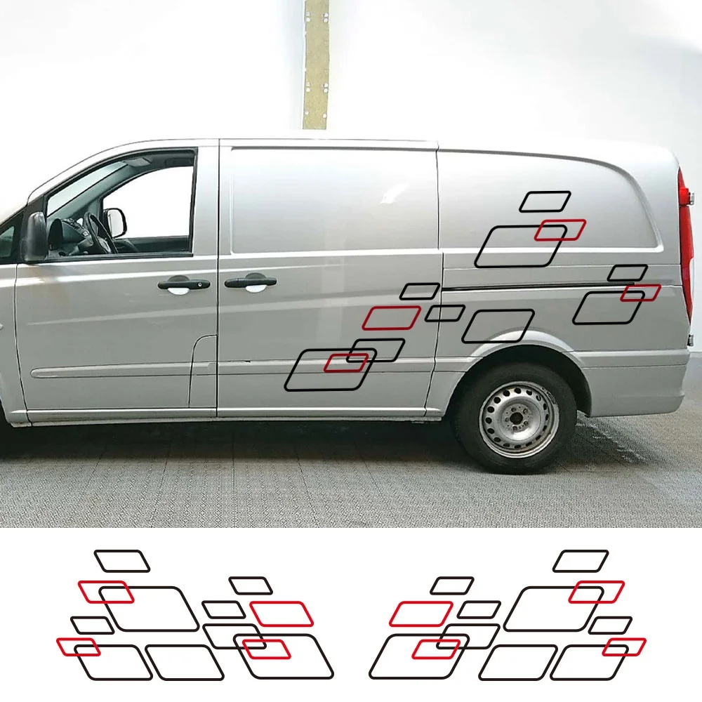 2pcs Car Stickers Motorhome Stripes Sport Styling Camper Van Graphics Vinyl Decals for Any Car Crafter Car Accessories
2pcs Car Stickers Motorhome Stripes Sport Styling Camper Van Graphics Vinyl Decals for Any Car Crafter Car Accessories