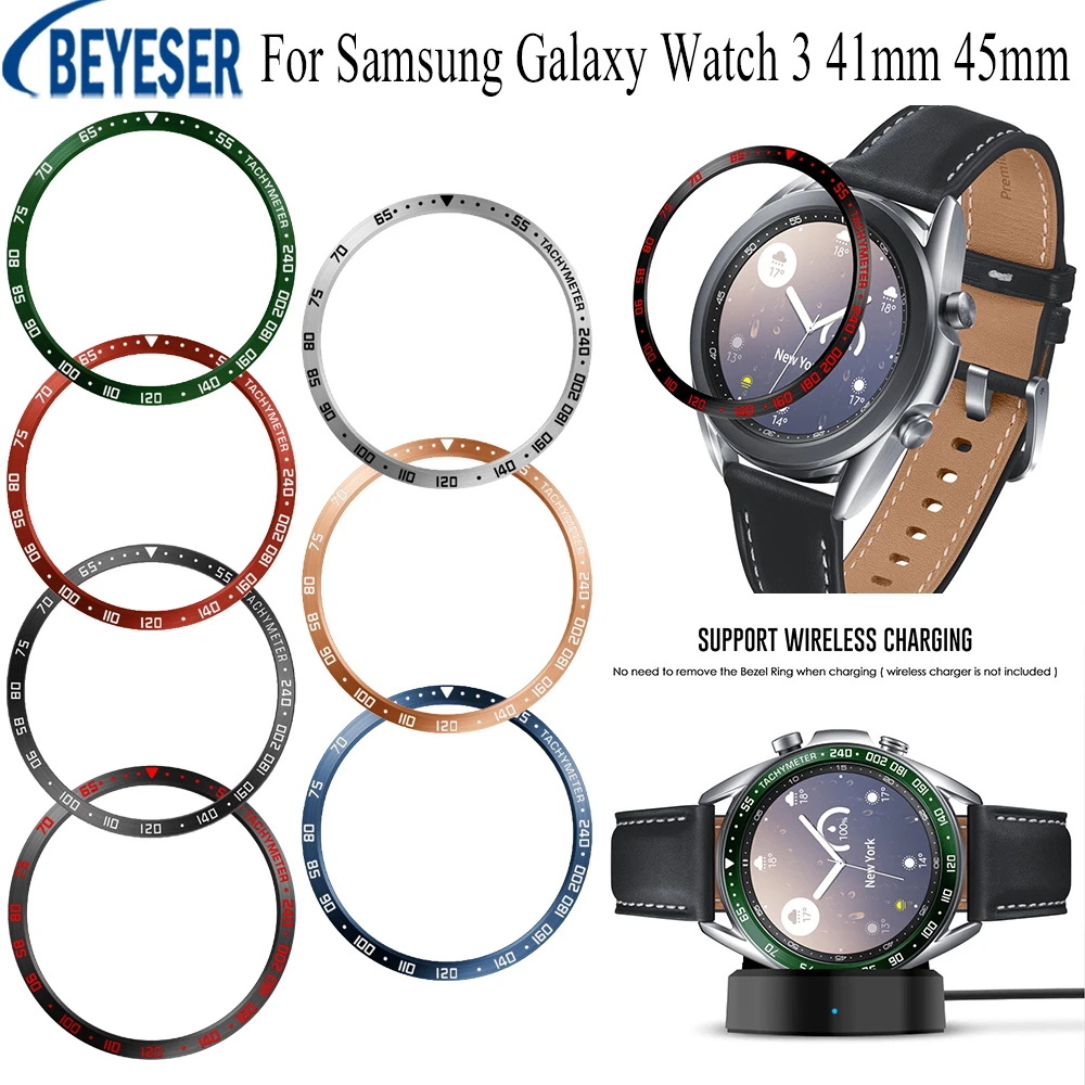 For Samsung Galaxy Watch 3 41mm 45mm Smartwatch Ring Bezel Styling Frame Case Cover Protector Metal Ring Anti Scratch Protection
For Samsung Galaxy Watch 3 41mm 45mm Smartwatch Ring Bezel Styling Frame Case Cover Protector Metal Ring Anti Scratch Protection